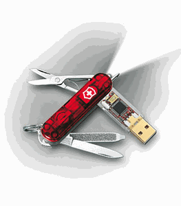 Victorinox Flash Swiss Army Tool with Removable 4GB USB Flashdrive