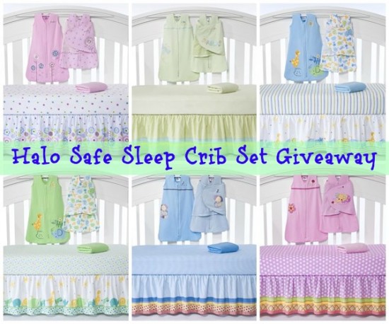 HALO Safe Sleep Crib Set