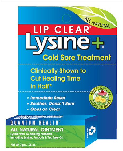 Lip Clear Lysine+ Cold Sore Treatment Winner