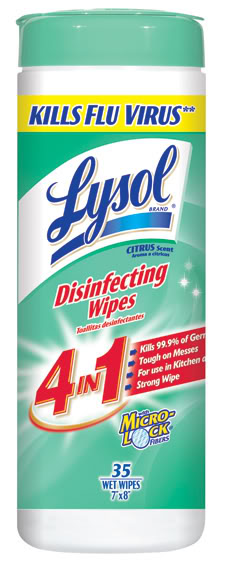 Review & Giveaway – Lysol Disinfectant Spray & Wipes