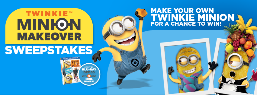 Twinkie Minion Makeover Sweepstakes