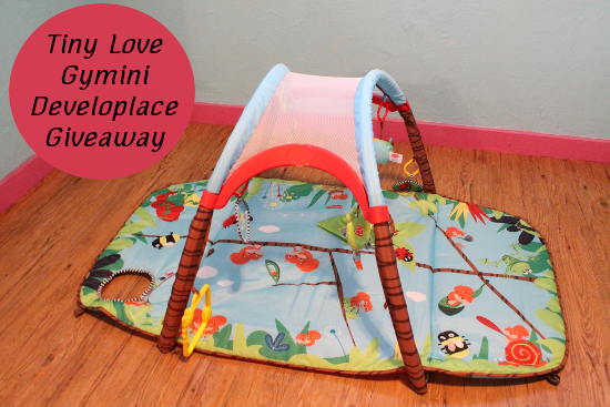 Tiny Love Gymini Developlace Giveaway at MomStart