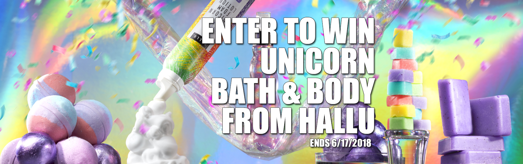 Unicorn Bath Goodies Giveaway – Ends 06/17/2018