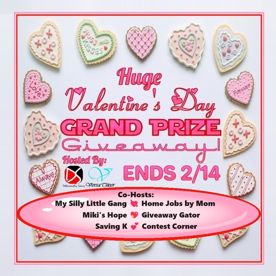 online contests, sweepstakes and giveaways - Huge Valentine's Day Grand Prize Giveaway - 2 Winners!