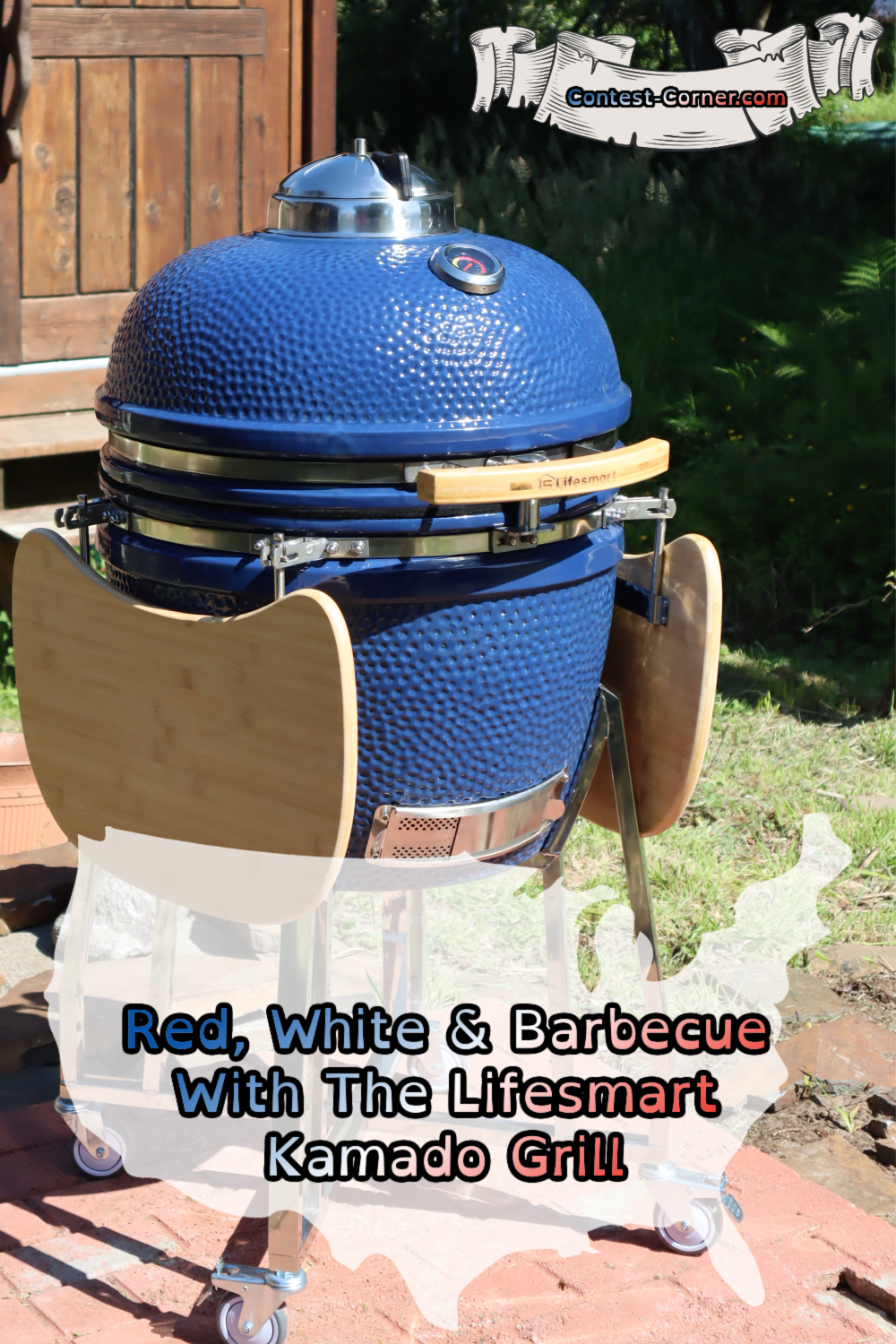 Red, White & Barbecue With The Lifesmart Kamado Grill