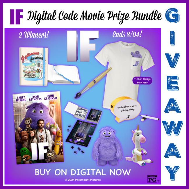 IF Digital Code Movie Prize Bundle Giveaway – 2 Winners – Ends 08/04/2024