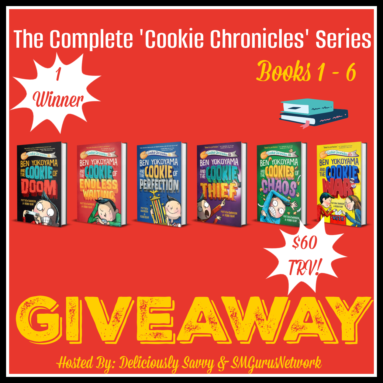 The Complete "Cookie Chronicles" Series Giveaway Ends 07/30/2024