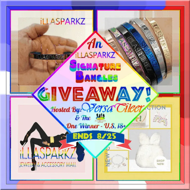 iLLASPARKZ Signature Bangle Giveaway – Ends 08/25/2024