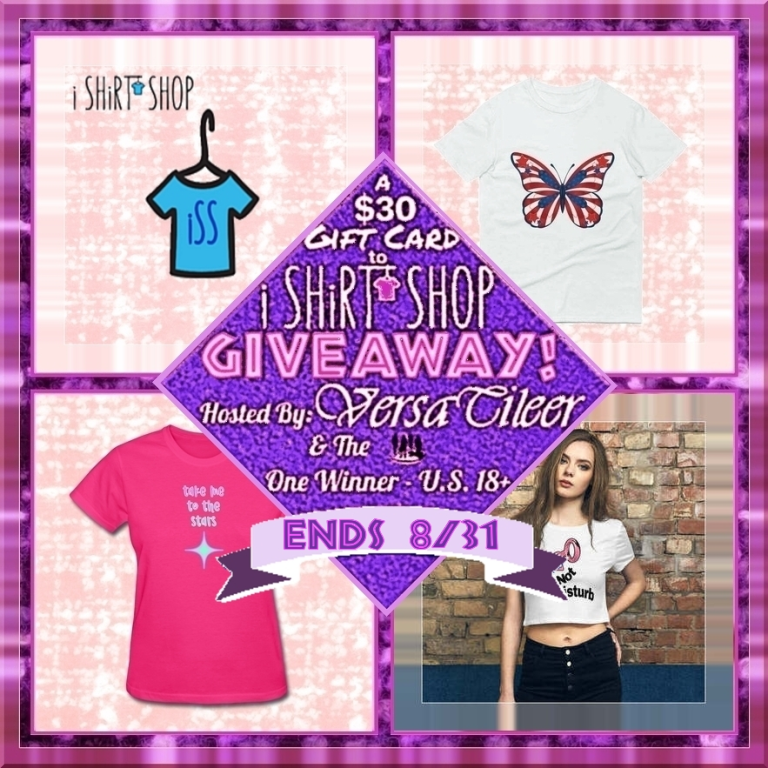 iSHiRT SHOP $30 Gift Card Giveaway – Ends 08/31/2024