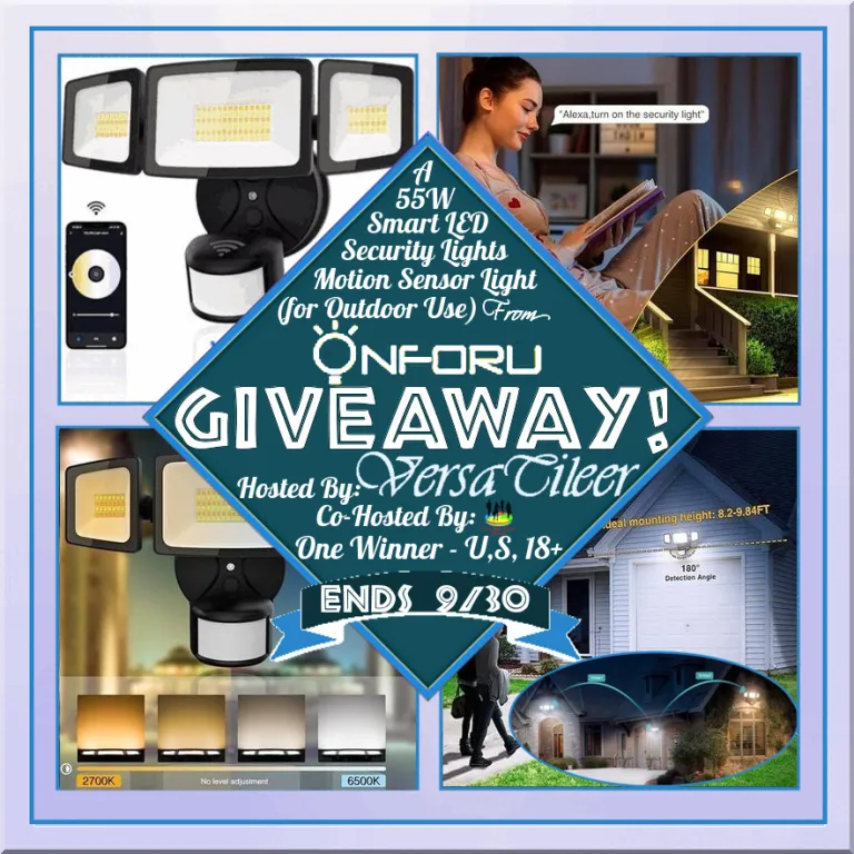 Onforu Smart Outdoor Security Light Giveaway – Ends 09/30/24