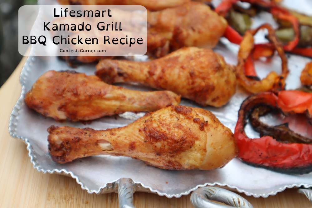 Lifesmart Kamado Grill BBQ Chicken Recipe