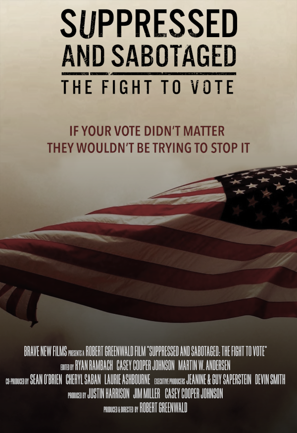 Free Zoom Movie Screening on 10/06: “SUPPRESSED AND SABOTAGED: The Fight to Vote”